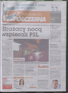 Gazeta Wsp&oacute;łczesna 2011, nr 191
