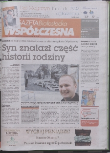 Gazeta Wsp&oacute;łczesna 2011, nr 194