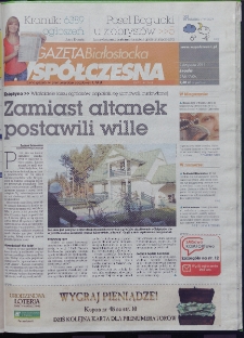 Gazeta Wsp&oacute;łczesna 2011, nr 216