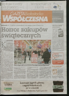 Gazeta Wsp&oacute;łczesna 2011, nr 243