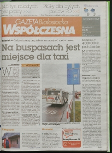 Gazeta Wsp&oacute;łczesna 2011, nr 249