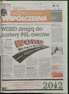 Gazeta Wsp&oacute;łczesna 2011, nr 251