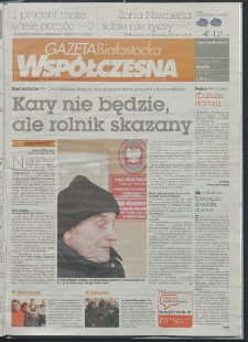Gazeta Wsp&oacute;łczesna 2012, nr 32