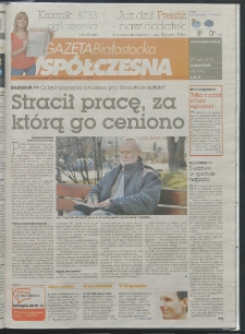 Gazeta Wsp&oacute;łczesna 2012, nr 63