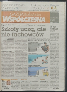 Gazeta Wsp&oacute;łczesna 2012, nr 70
