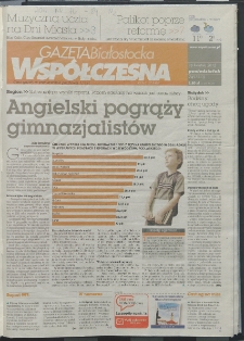 Gazeta Wsp&oacute;łczesna 2012, nr 74
