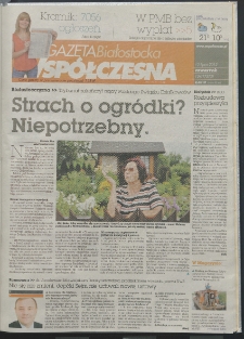 Gazeta Wsp&oacute;łczesna 2012, nr 134