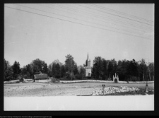 Puńsk, kapliczka cmentarna i cmentarz