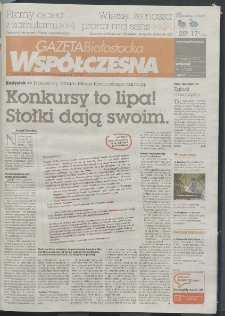 Gazeta Wsp&oacute;łczesna 2012, nr 161