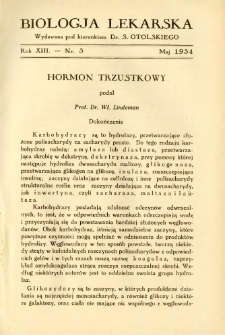 Biologja Lekarska 1934 R.13 nr 3