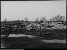 Szczuczyn, pozostałości pałacu Szczuk&oacute;w