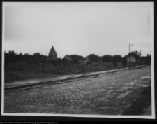 Chojna, widok na bramę miejską