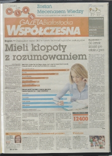Gazeta Wsp&oacute;łczesna 2012, nr 181