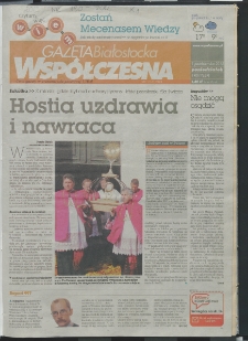 Gazeta Wsp&oacute;łczesna 2012, nr 190
