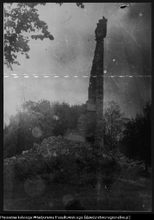 Ciechanowiec, ruiny zamku