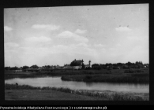 Tykocin, widok na miasto od strony Narwi