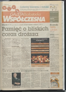 Gazeta Wsp&oacute;łczesna 2012, nr 209