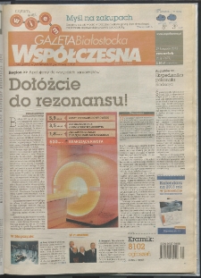 Gazeta Wsp&oacute;łczesna 2012, nr 232