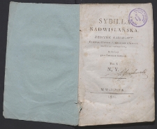 Sybilla Nadwiślańska 1821 Tom I nr V
