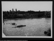 Tykocin, widok na miasto od strony Narwi