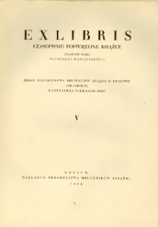 Exlibris 1924 T.5 Z.1
