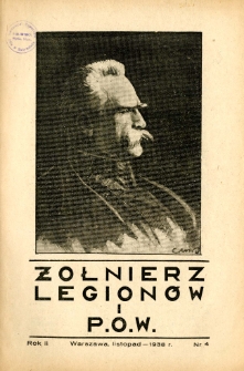Żołnierz Legionów i P.O.W. R.2 nr 4