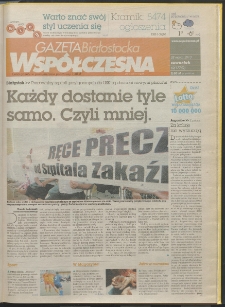 Gazeta Wsp&oacute;łczesna 2013, nr 62