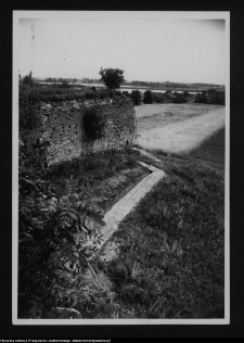 Wigry, fragment mur&oacute;w oporowych