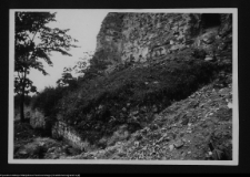Wigry, fragment mur&oacute;w oporowych