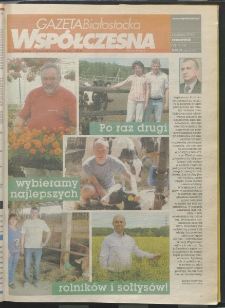 Gazeta Wsp&oacute;łczesna 2013, nr 66