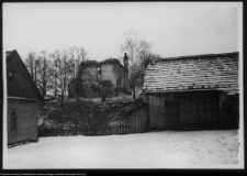 Mielnik, ruiny gotyckiego kościoła Świętej Tr&oacute;jcy