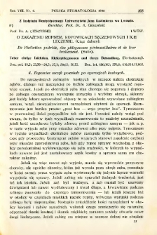 Polska Stomatologja 1930 R.8 nr 6