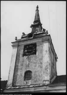 Szczuczyn, wieża zegarowa klasztoru popijarskiego