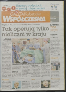 Gazeta Wsp&oacute;łczesna 2013, nr 89
