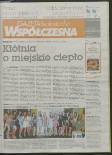Gazeta Wsp&oacute;łczesna 2013, nr 91