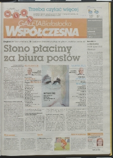 Gazeta Wsp&oacute;łczesna 2013, nr 102