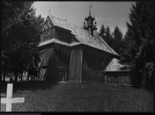 Sokoły, kości&oacute;ł cmentarny Podwyższenia Krzyża Świętego