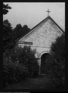 Zabłud&oacute;w, cmentarz św. Marii Magdaleny, kaplica cmentarna św. Marii magdaleny XIX w.