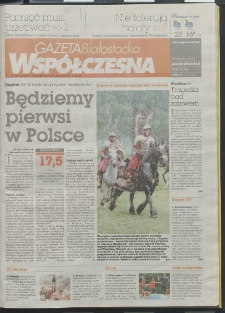 Gazeta Wsp&oacute;łczesna 2013, nr 120