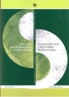 Budownictwo i Inżynieria Środowiska. Vol.1, no.2