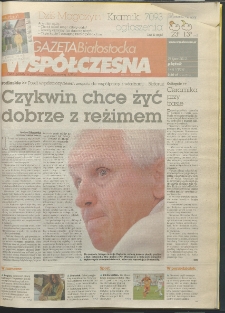 Gazeta Wsp&oacute;łczesna 2013, nr 144