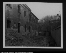 Białystok, ruiny Pałacu Branickich