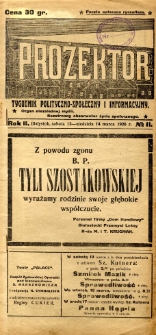 Prożektor 1926.03.13-14 R. 2 nr 11
