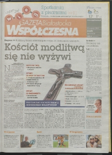 Gazeta Wsp&oacute;łczesna 2013, nr 186