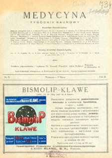 Medycyna 1929 R.3 nr 9