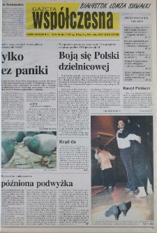 Gazeta Wsp&oacute;łczesna 1998, nr 1