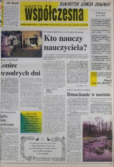 Gazeta Wsp&oacute;łczesna 1998, nr 2