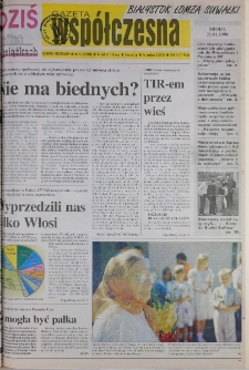 Gazeta Wsp&oacute;łczesna 1998, nr 13
