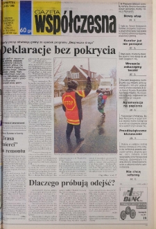 Gazeta Wsp&oacute;łczesna 1998, nr 59