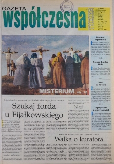 Gazeta Wsp&oacute;łczesna 1998, nr 65